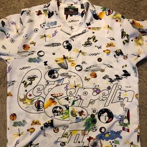 Led Zeppelin III button up